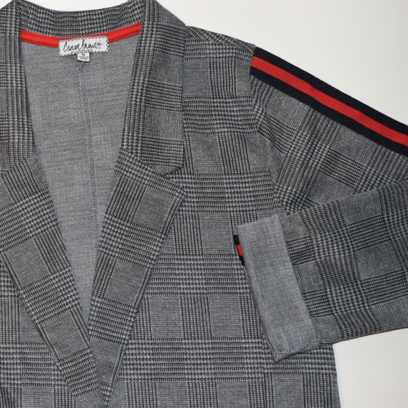 Macy's Grey Crave Fame Open Blazer - Picture 4 of 8